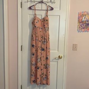 Floral Romper W/ pockets